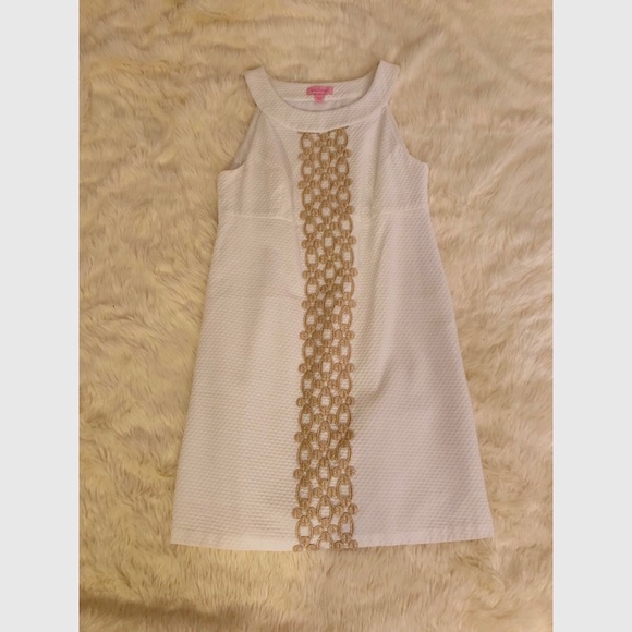 Lilly Pulitzer Dresses & Skirts - Lilly Pulitzer White Shift Dress